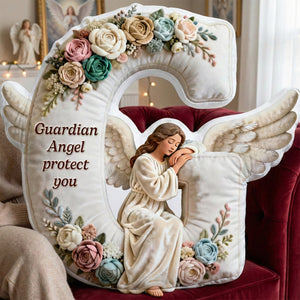 Guardian Angel Alphabet Pillow – Personalized Gifts For Loved Ones 01paqn090126-Homacus