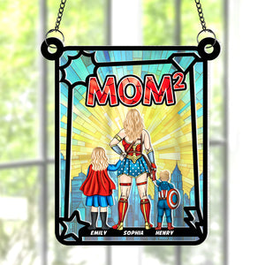 Personalized Gifts For Mom Suncatcher, Mom Exponents 03qhqn130225pa-Homacus