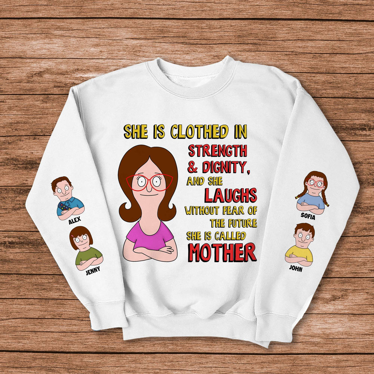 Personalized Gifts For Mom Shirt Mother's Day 02TOMH120325HG-Homacus