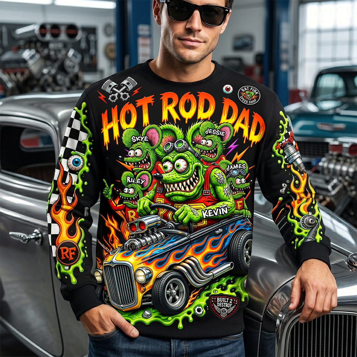 Vintage Racing Dad Shirt - Personalized Gifts For Father 01PATA080526-Homacus