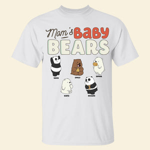 Personalized Gifts For Mom Shirt Mom's Baby Bears 01htqn190224-Homacus