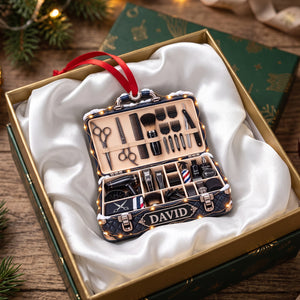 Hairstylist Christmas Ornament - Personalized Gifts for Christmas 09tttn081026-Homacus