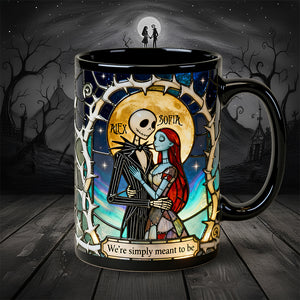 Gothic Couple Coffee Mug - Personalized Gifts For Couple 03kidt170126-Homacus