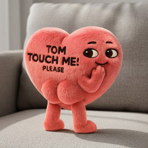 Funny Heart Custom Shape Pillow - Personalized Gifts For Couples 03natn291125-Homacus