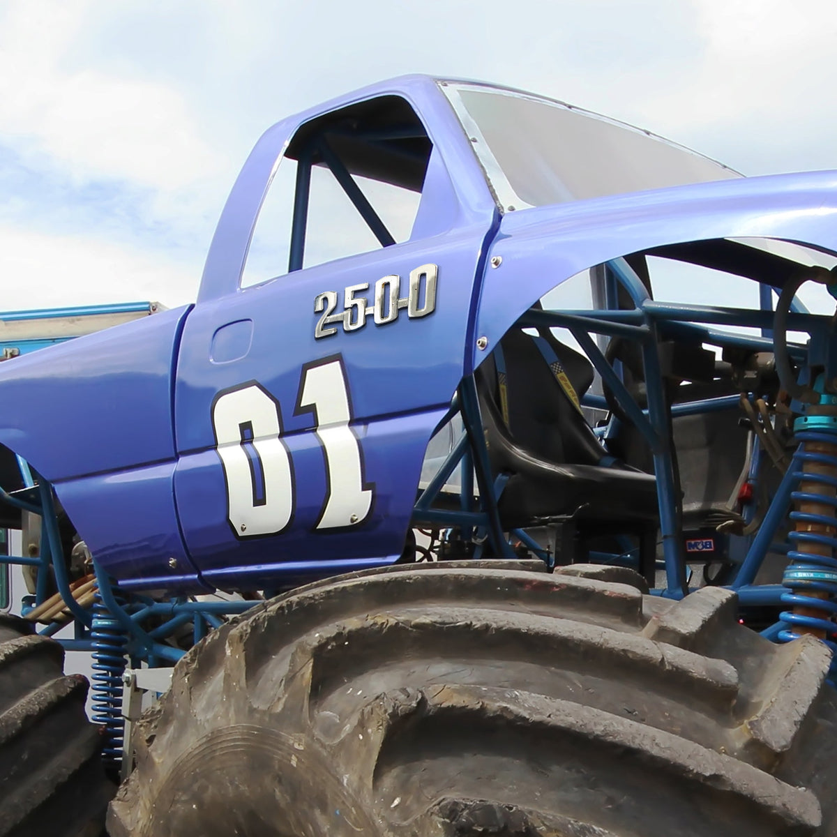 Personalized Gifts For Truck Lover Emblem Monster Truck Decor Custom Emblem-Homacus