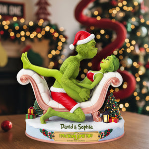 I F**king Love You Acrylic Plaque - Personalized Gifts For Couple 02ohlu101025-Homacus