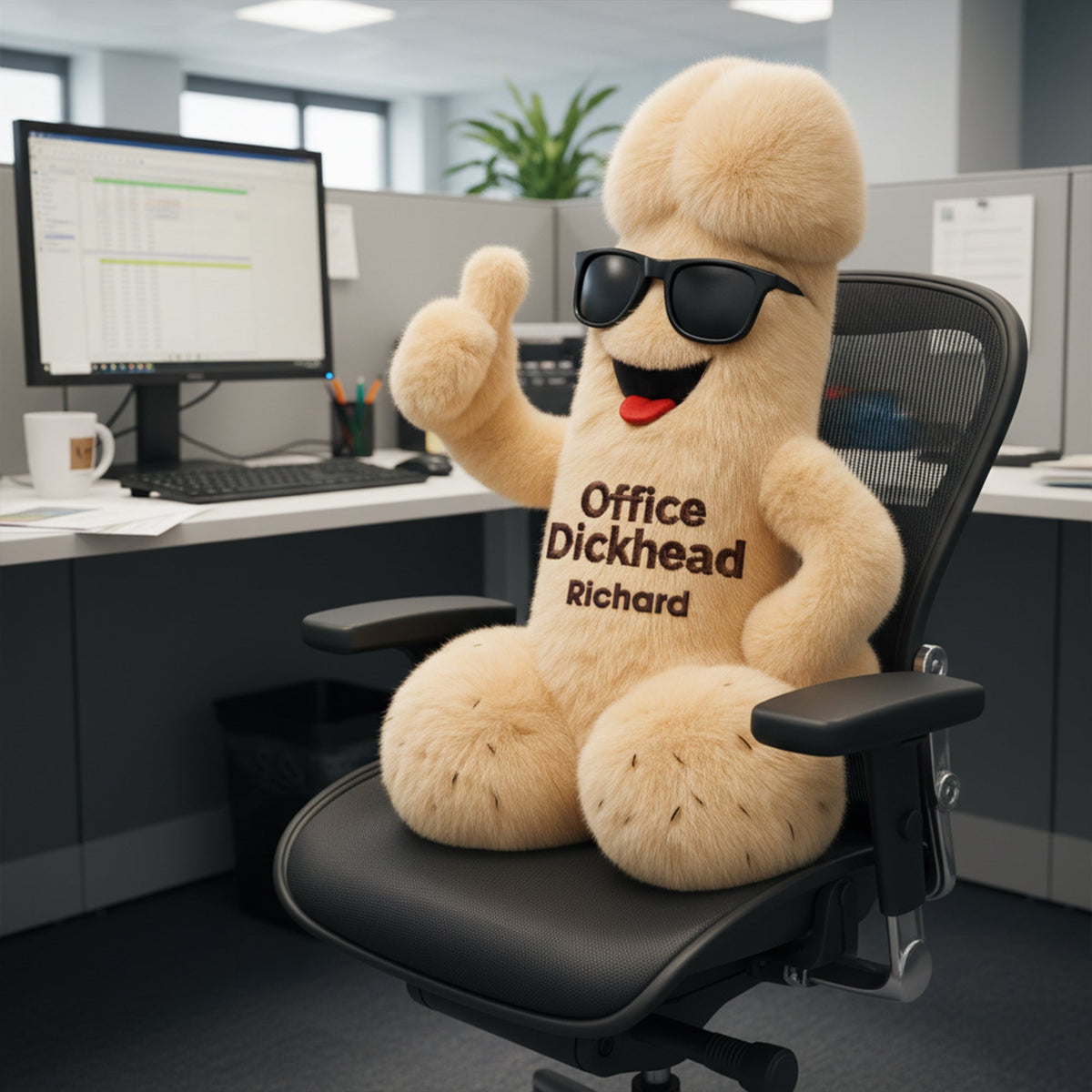 Funny Custom Shaped Pillow - Personalized Gifts For Coworker 01NAQN181125-Homacus