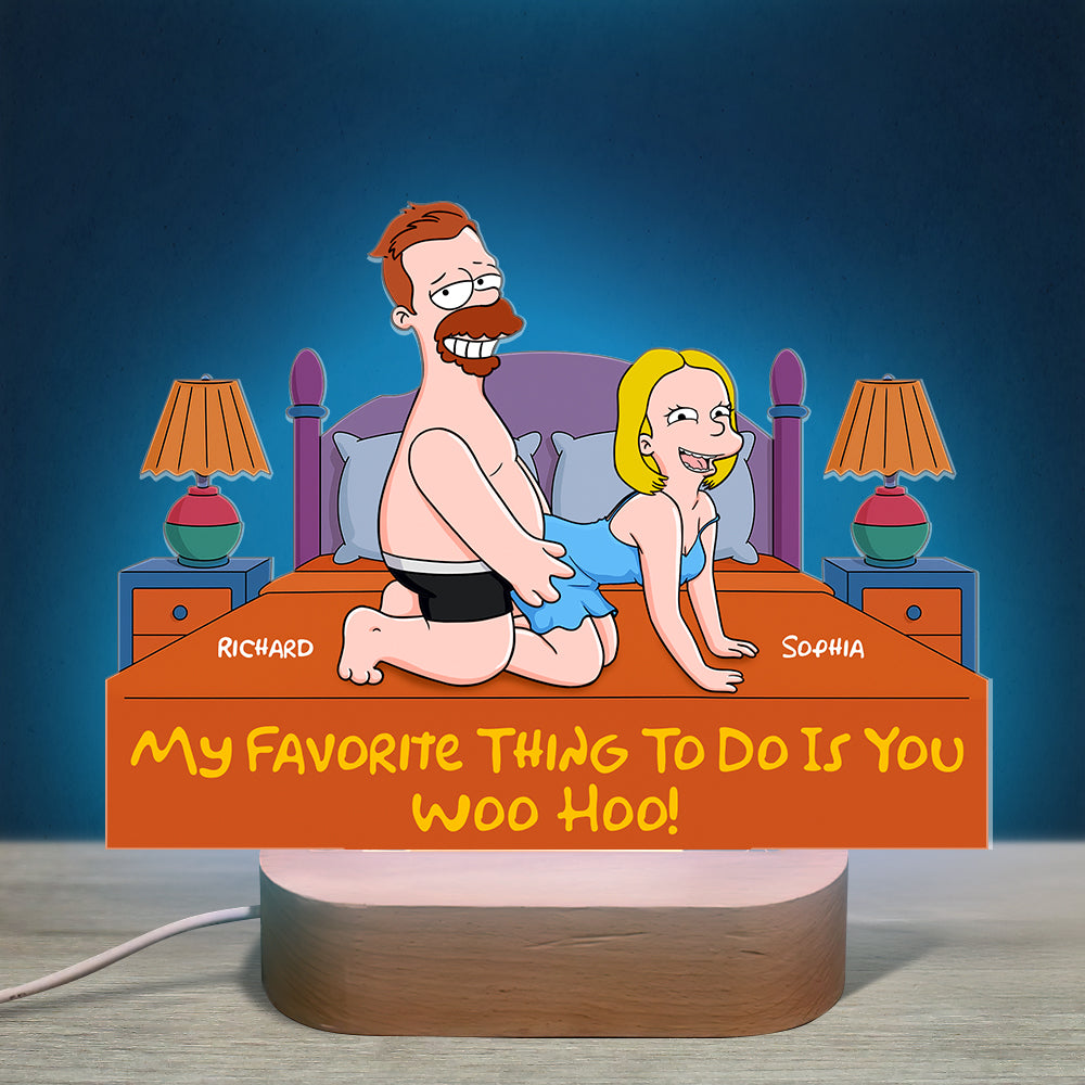 Naughty Couple 3D Led light - Personalized Gifts For Couple 04naqn100625pa-Homacus