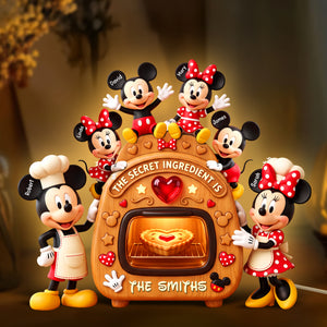Baking Family Light Box - Personalized Gifts For Family Acrylic Light Box 03PAQN040926-Homacus
