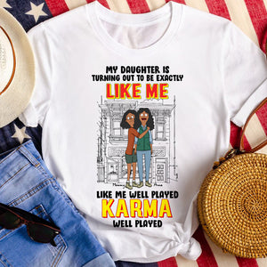 Personalized Gift For Mom Shirt, Mother-Daughter Duo 02TOLU130325HG-Homacus