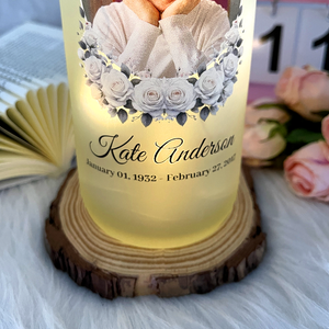 Custom Photo Gifts For Heaven Bottle Lamp 01HUDT220225-Homacus