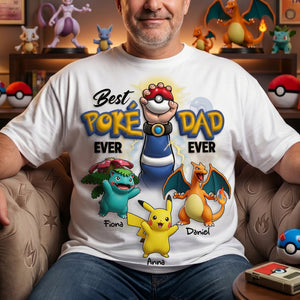 Adventure Game Dad And Kids Shirt - Personalized Gifts For Father's Day Shirt 01OHLU150526-Homacus
