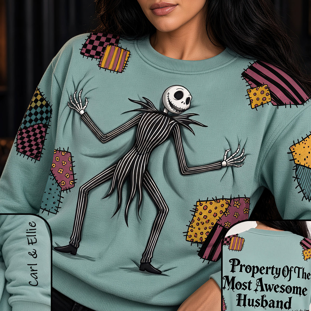 Funny Spooky 3D Shirt - Personalized Gifts For Christmas 05hudt081026-Homacus