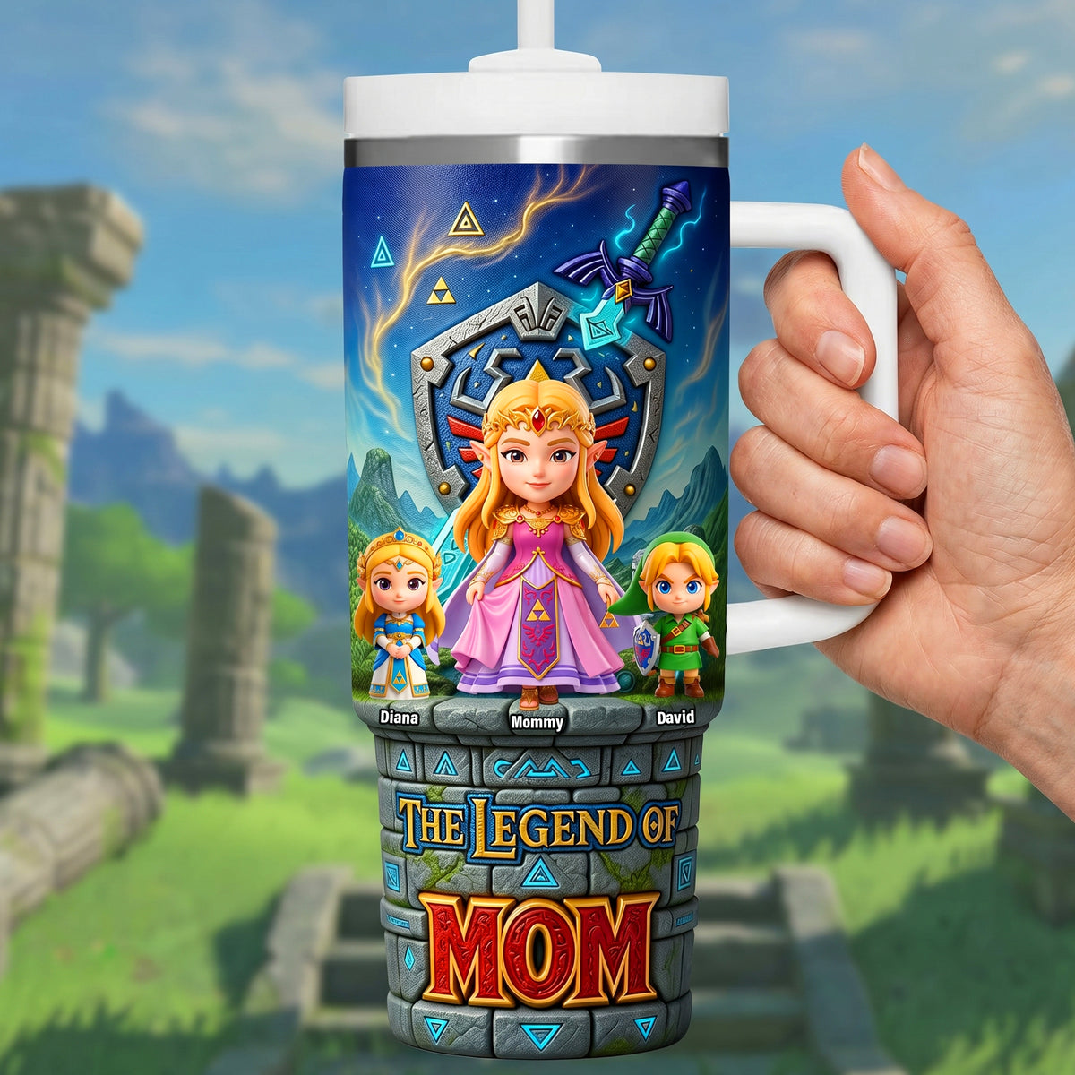 Fantasy Adventure Mom and Kids Tumbler - Personalized Gifts For Mom 05tyqn160426-Homacus