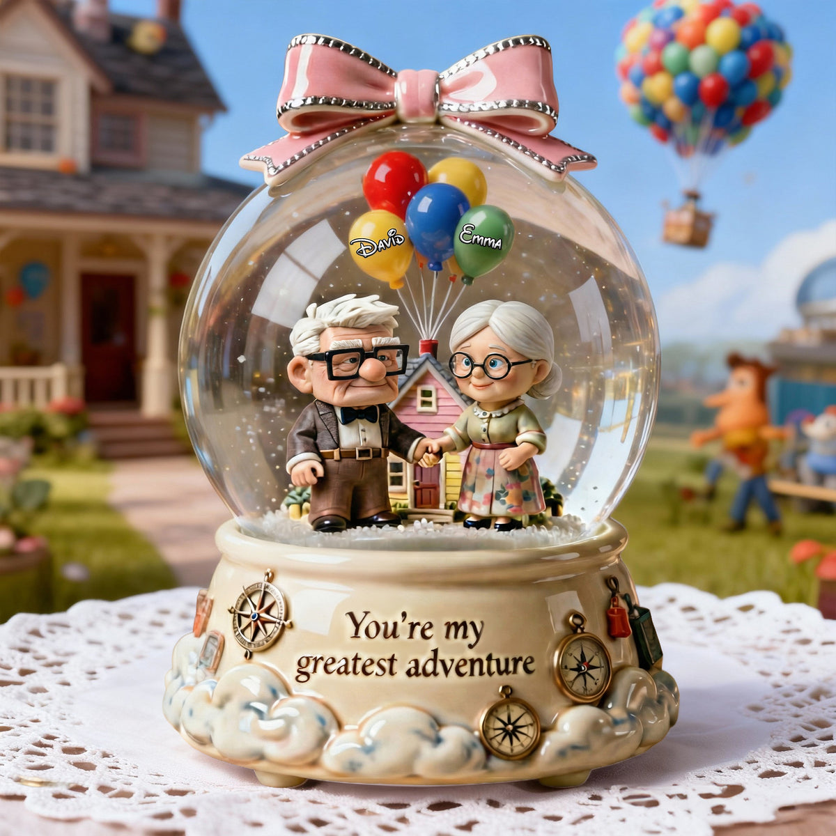 Greatest Adventure Couple Acrylic Plaque - Personalized Gift For Couples 05TGLU220126-Homacus