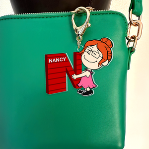 Custom Alphabet Letter Keychain 02ohpu070125hg-Homacus