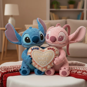 Lovely Couple Custom Shaped Pillow - Personalized Gifts For Couples 02TOLU081125-Homacus