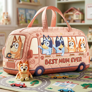 Best Mum Ever Duffle Bag - Personalized Gifts For Moms 03nata230426-Homacus