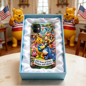 America 250 Years Stars & Stripes Phone Case - Personalized Gifts For Patriots 04TYTN140326-Homacus