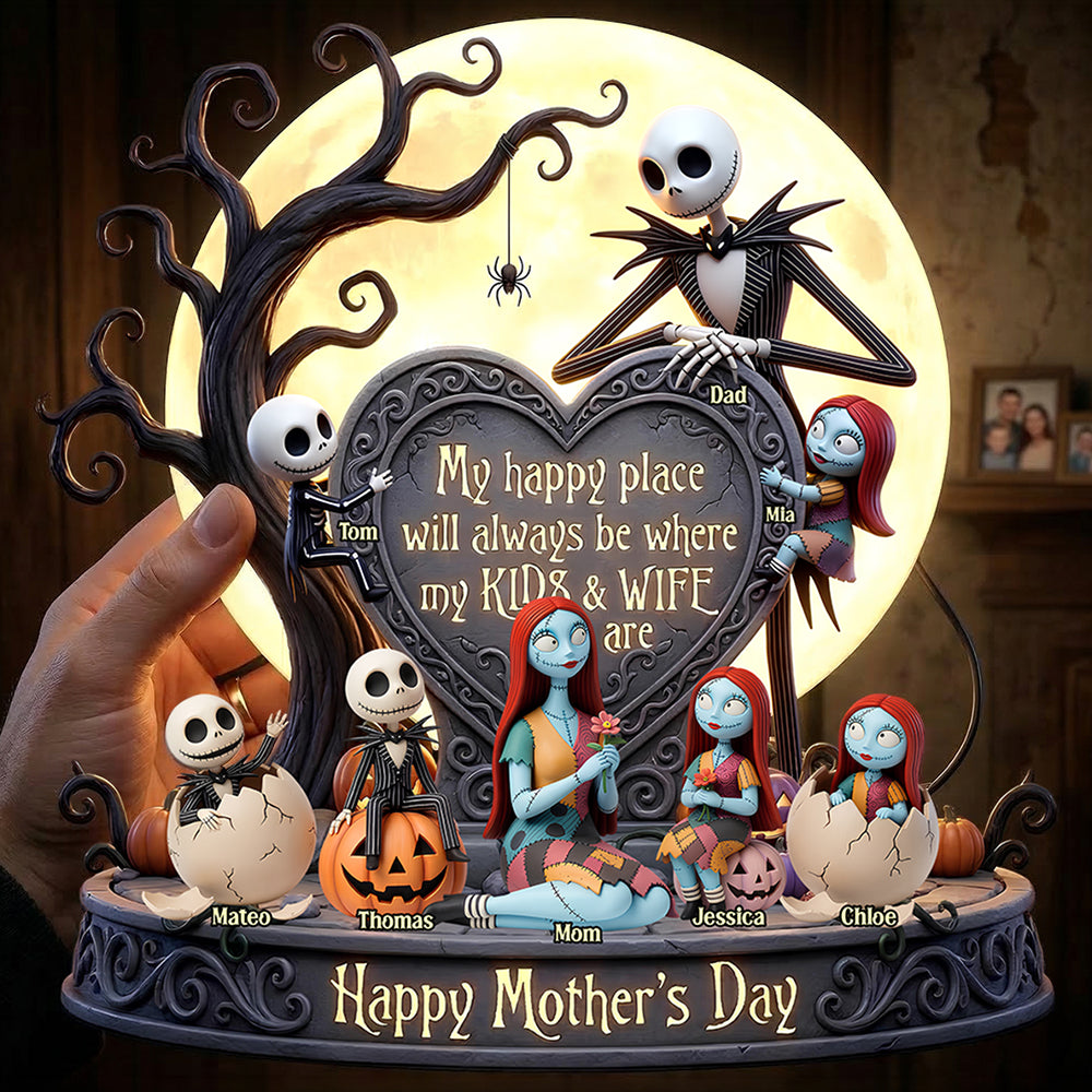 Best Mom Ever Acrylic Light Box - Personalized Gifts For Mother's Day 01PADT140326-Homacus