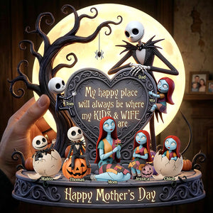Best Mom Ever Acrylic Light Box - Personalized Gifts For Mother's Day 01PADT140326-Homacus