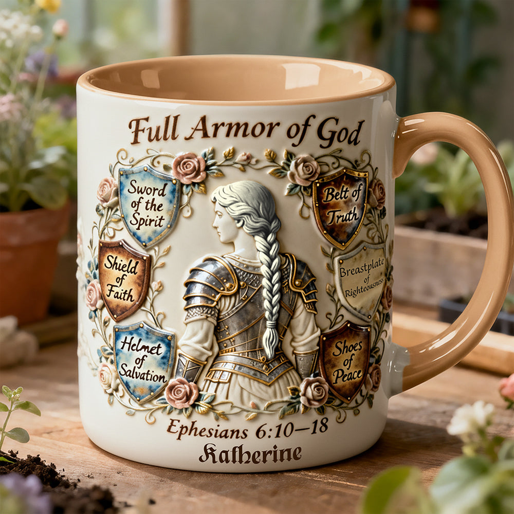 Armor Of God Coffee Accent Mug - Personalized Gifts For Christian 03pata261225-Homacus