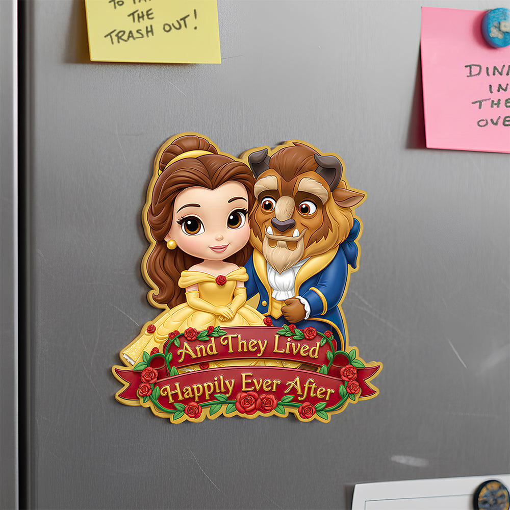 Happily Ever After Fridge Magnet Gifts For Couple 06HUDT261125-Homacus
