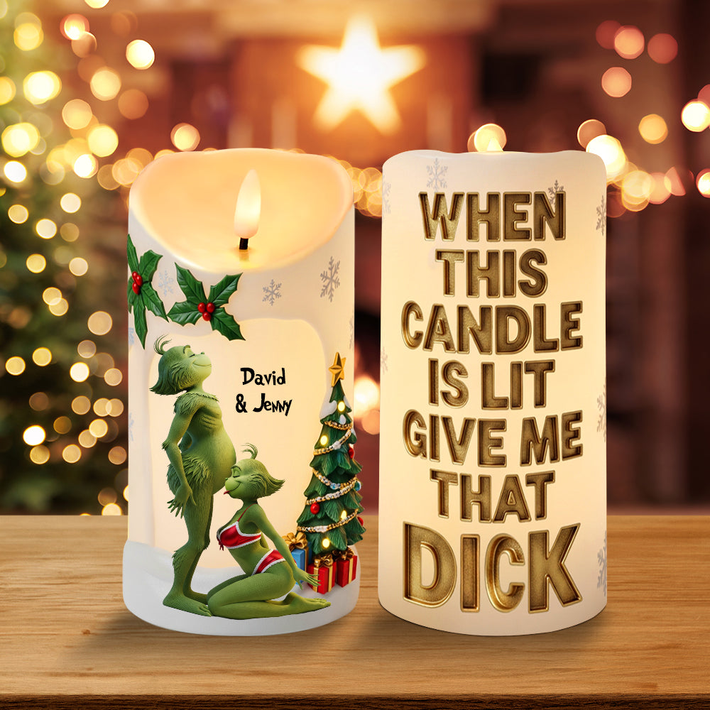 Personalized Christmas Gifts For Couple LED Candle 01ohtn190925-Homacus