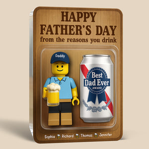 Best Dad Ever Reward Acrylic Plaque - Personalized Gifts For Father 01NAQN260425-Homacus