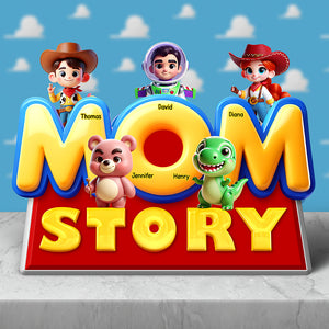 Mama Story Acrylic Plaque Gifts For Mom 05KAQN160425-Homacus