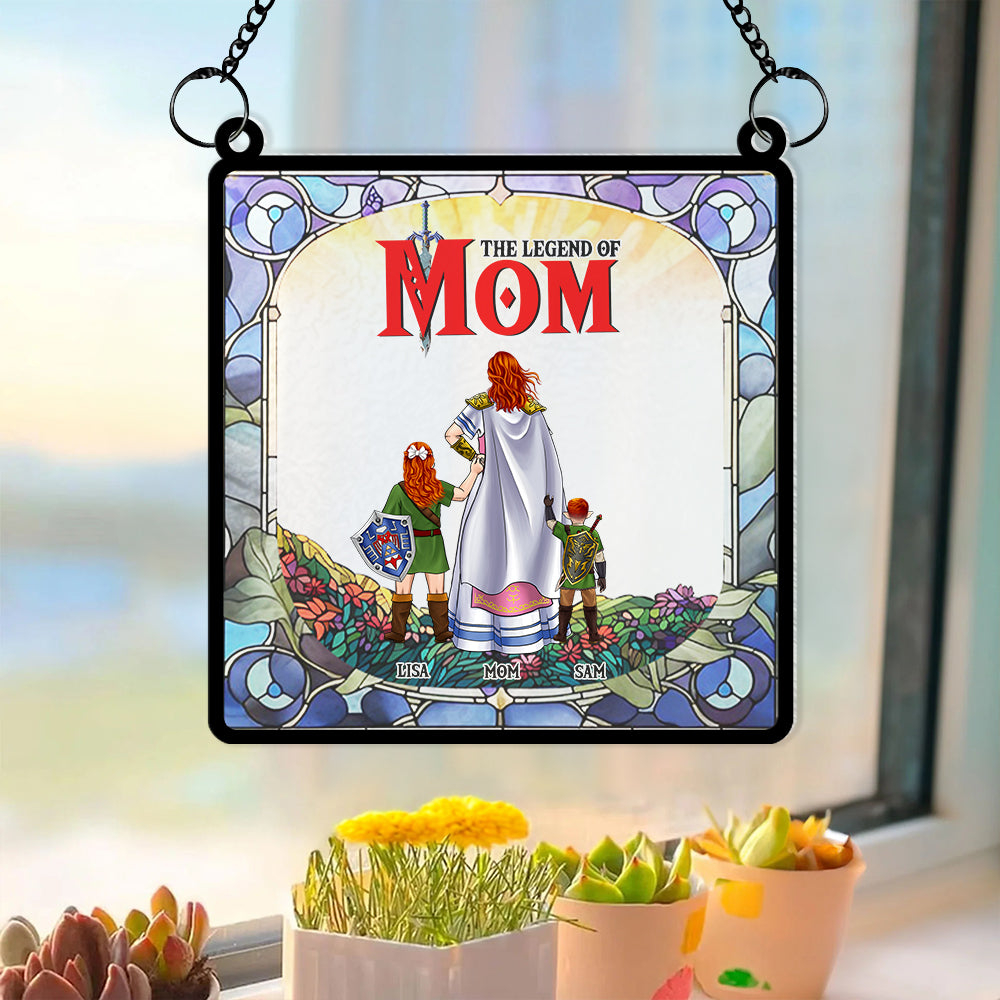 Personalized Gifts For Dad Suncatcher Ornament 011KAMH250424HG-Homacus