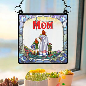 Personalized Gifts For Dad Suncatcher Ornament 011KAMH250424HG-Homacus