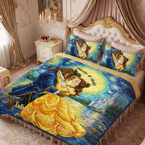 Romantic Couple Quilt Bedding Set - Personalized Gifts For Couples 01KIMG291125-Homacus