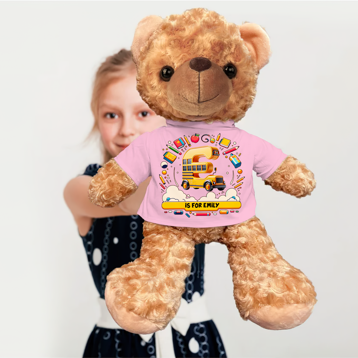 Personalized Gifts For Kids Bear With Personalized Shirt 04xqpu140225-Homacus