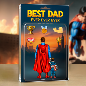 Super Dad Plaque - Personalized Gifts For Dad 01hupu300425pa-Homacus