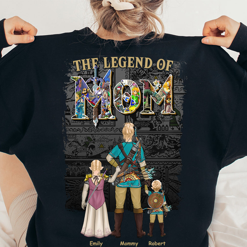 Personalized Gifts For Mom Shirt, Adventure Game Loving Mom Story 01qhdt270325hg-Homacus