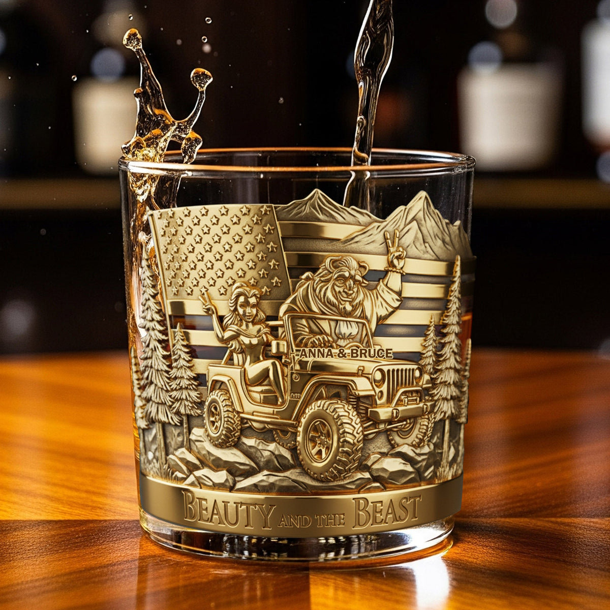 Fantastic Off-road Couple Drinking Glass - Personalized Gifts For Off-Road Lovers 01QHLU050925-Homacus