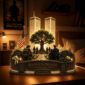 911 Memorial Acrylic Light Box - Personalized Gifts For Memorial 01hadh310726-Homacus
