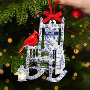 Heaven Cardinal Toile de Jouy Ornament - Personalized Gifts For Loved Ones 04pgta060925-Homacus