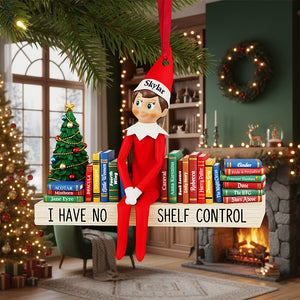 Funny Book Christmas Ornament, Personalized Gifts For Book Lovers 04qhta290825-Homacus