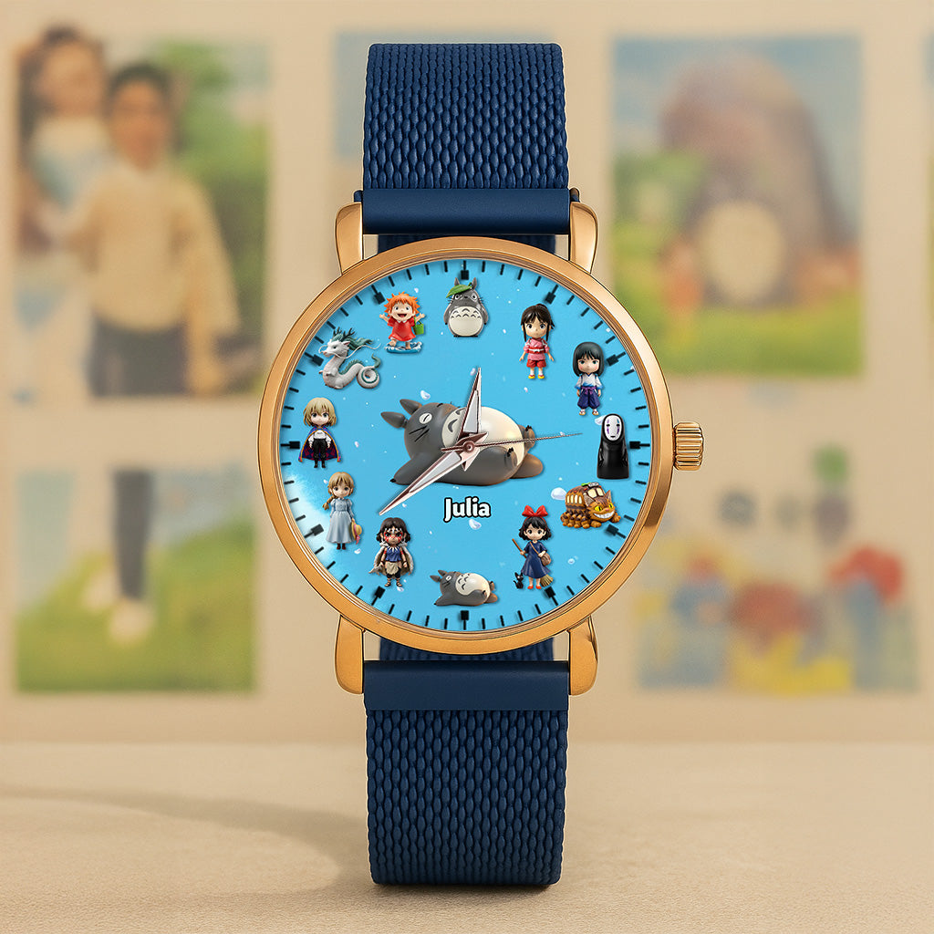 Cute Cartoon Mesh Strap Quartz Watch - Personalized Gifts For Cartoon Lovers 01namg230725-Homacus