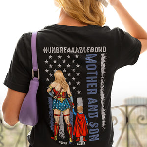 Personalized Gifts For Mom Shirt Unbreakable Bond Mother And Son 05acdt250324pa-Homacus