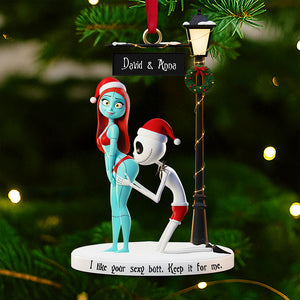Naughty Lover Acrylic Ornament - Personalized Gift For Couples 05OHDT061125-Homacus