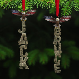 Veteran Alphabet Acrylic Ornament, Personalized Gifts For Christmas 01tgta271025-Homacus