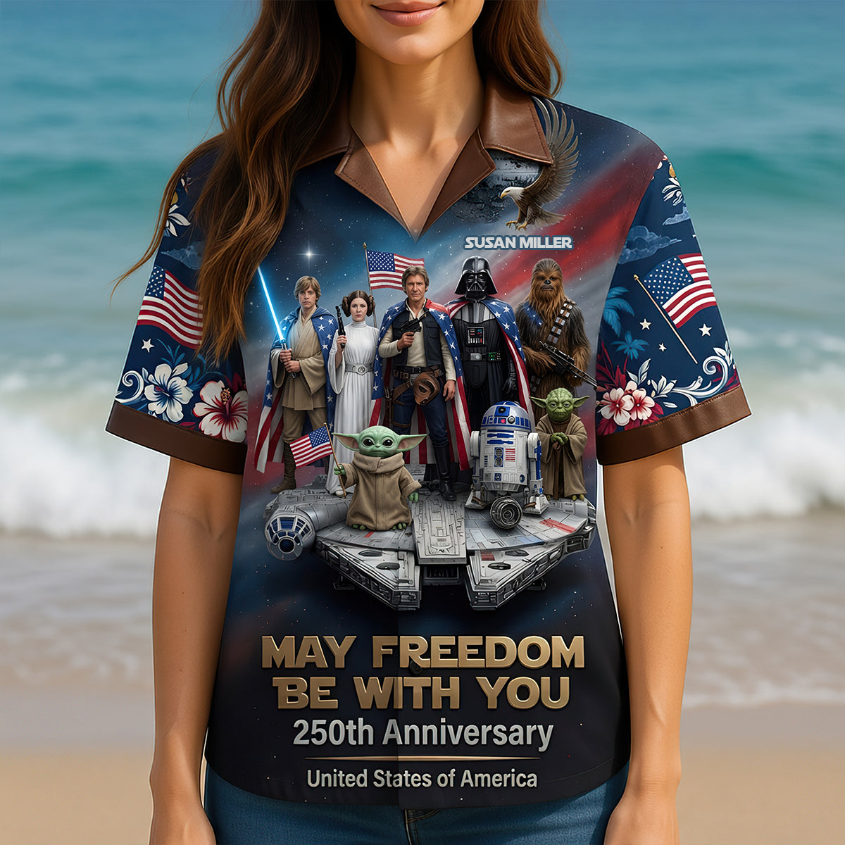 250th Anniversary Hawaiian Shirt - Personalized Gifts For Patriots 04tydt100626