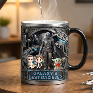 Outer Space Dad Camp Magic Mug - Personalized Gifts For Dad 06QHTN250426-Homacus