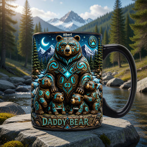 Native Bear Magic Mug - Personalized Gifts For Dads 04naqn210526-Homacus