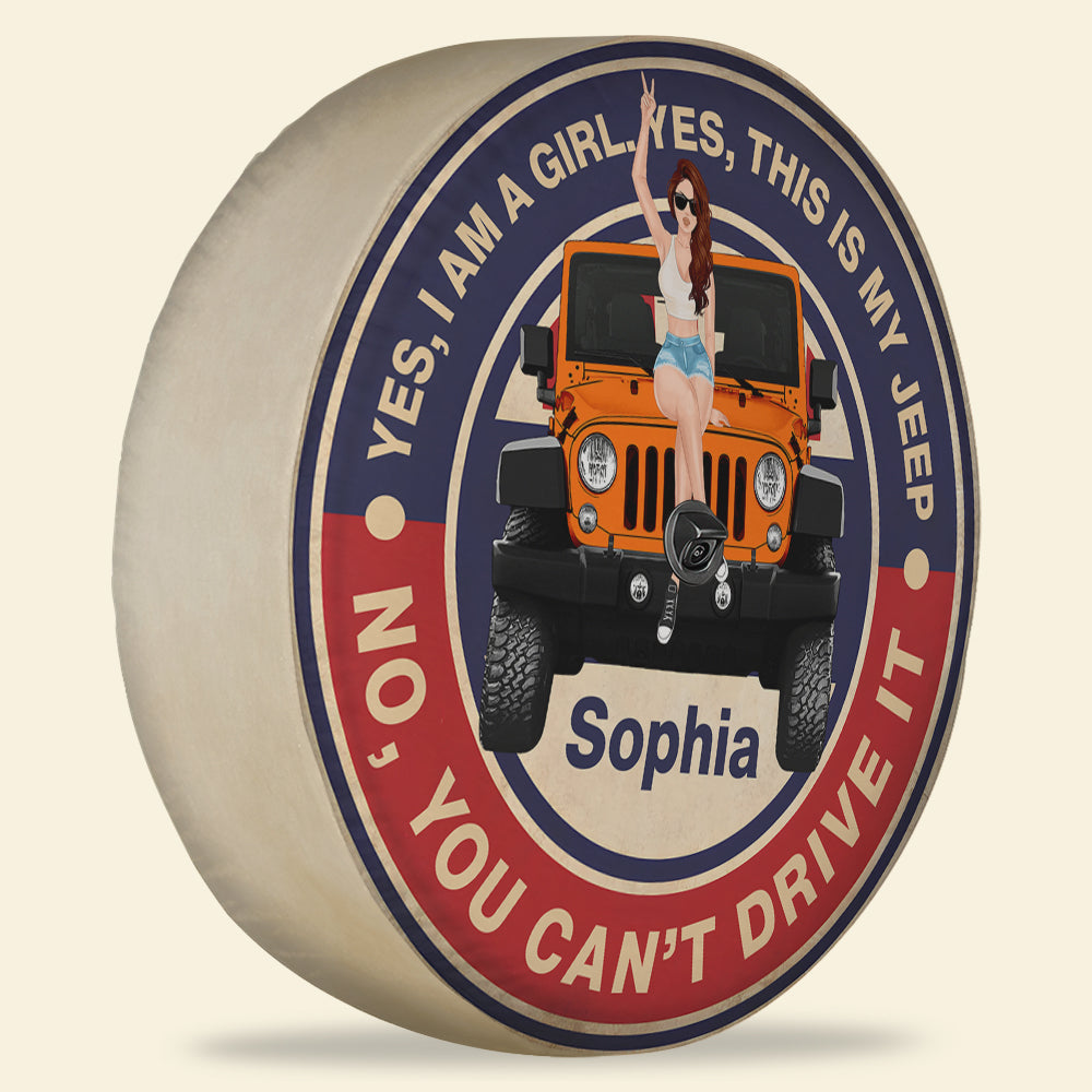 Personalized Gifts For Car Lovers Tire Cover 03hudc210624-Homacus