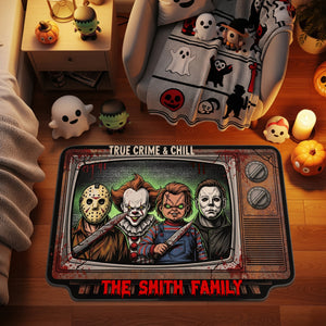 Horror Custom Shape Doormat - Personalized Gifts For Halloween 02TOMG290825-Homacus