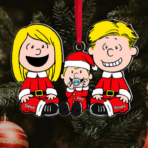 Family Christmas Ornament - Personalized Gifts For Family 05acqn191124hh-NEW-Homacus